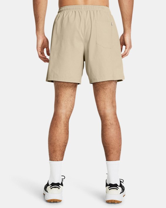 Men's UA Icon Vented Volley Shorts in Brown image number 1